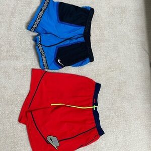 Pair of Nike running shorts